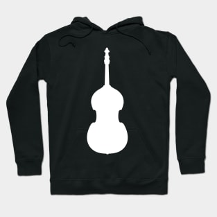 White Double Bass Hoodie